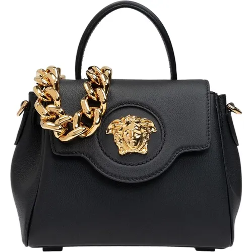 Handbags, female, , Size: ONE SIZE ‘La Medusa’ shoulder bag - Versace - Modalova