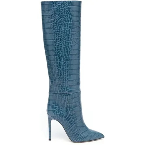 Elegant Stiletto High Boots , female, Sizes: 4 1/2 UK, 3 UK, 4 UK - Paris Texas - Modalova