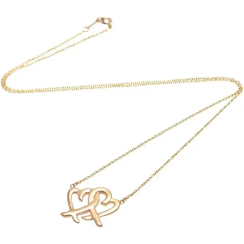 Pre-owned Jewellery, female, , Size: ONE SIZE Pre-owned Rose Gold necklaces - Tiffany & Co. Pre-owned - Modalova