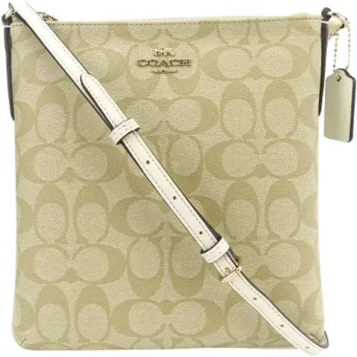 Pre-owned Canvas shoulder-bags , female, Sizes: ONE SIZE - Coach Pre-owned - Modalova