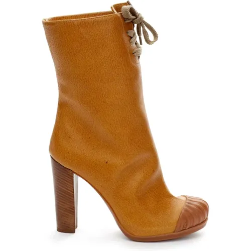 Heeled Boots , female, Sizes: 3 1/2 UK - Fendi - Modalova