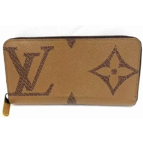 Pre-owned Wallets, female, , Size: ONE SIZE Pre-owned Canvas wallets - Louis Vuitton Vintage - Modalova
