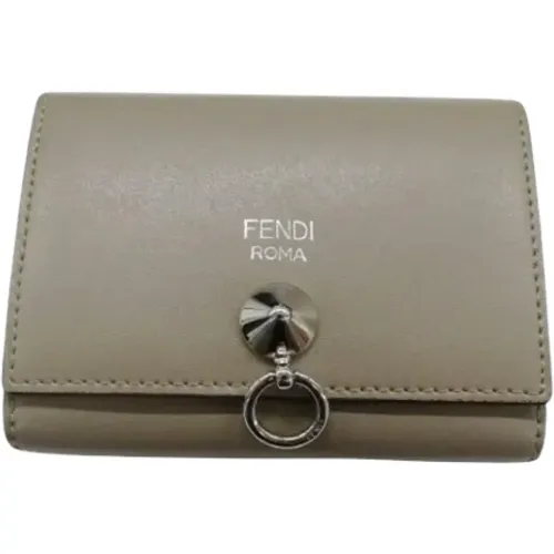 Pre-owned Wallets, female, , Size: ONE SIZE Pre-owned Canvas wallets - Fendi Vintage - Modalova