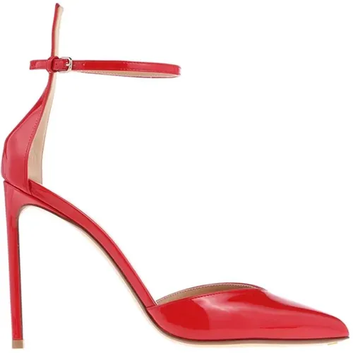 Spitz-Zehen Stiletto Pumps - Francesco Russo - Modalova