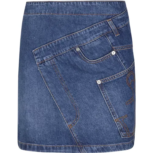 Denim Skirts , Damen, Größe: 2XS - JW Anderson - Modalova