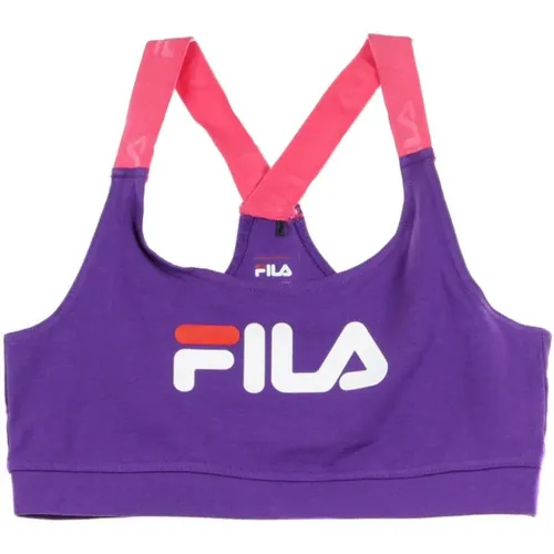 Sport Bras, female, , Size: S Frog Tillandsia Womens Top - Fila - Modalova