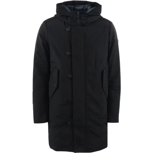 Medium Men Parka with Detachable Hood , male, Sizes: L - Peuterey - Modalova