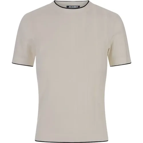 Baumwollstrick T-Shirt , Herren, Größe: 2XL - Jacquemus - Modalova