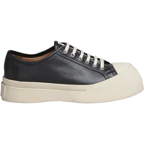 Nappa-Leder pablo schnürsneaker , Damen, Größe: 36 EU - Marni - Modalova