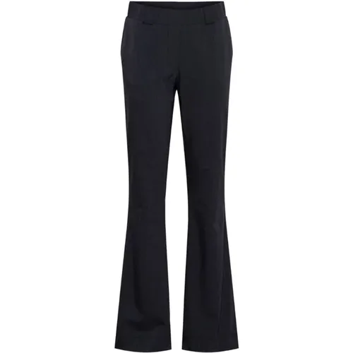 Penelope Anthrazit Flare Travel Hose , Damen, Größe: XL - &Co Woman - Modalova