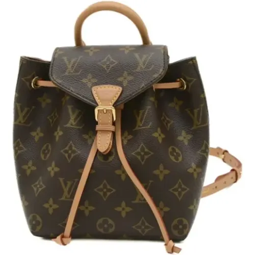 Pre-owned Backpacks, female, , Size: ONE SIZE Pre-owned Canvas louis-vuitton-bags - Louis Vuitton Vintage - Modalova