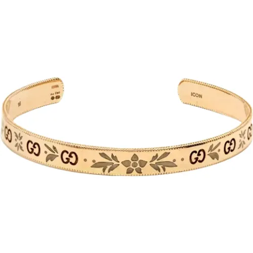 Pre-owned Jewellery, female, , Size: ONE SIZE Pre-owned Rose Gold bracelets - Gucci Vintage - Modalova