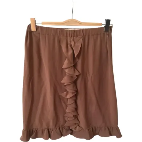 Pre-owned Silk bottoms , female, Sizes: XS - Marni Pre-owned - Modalova