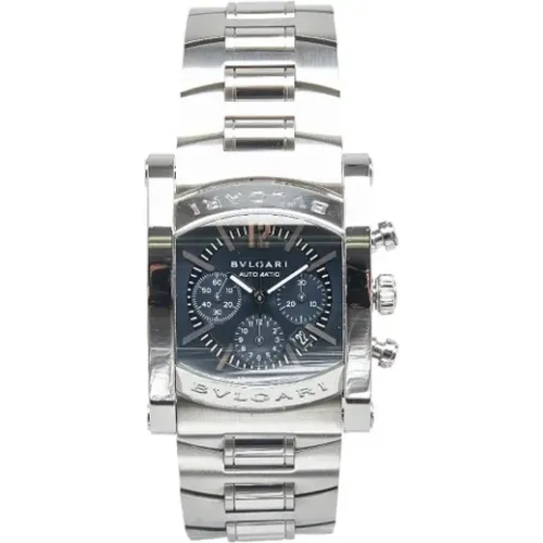 Pre-owned Watches, male, , Size: ONE SIZE Pre-owned Stainless Steel watches - Bvlgari Vintage - Modalova