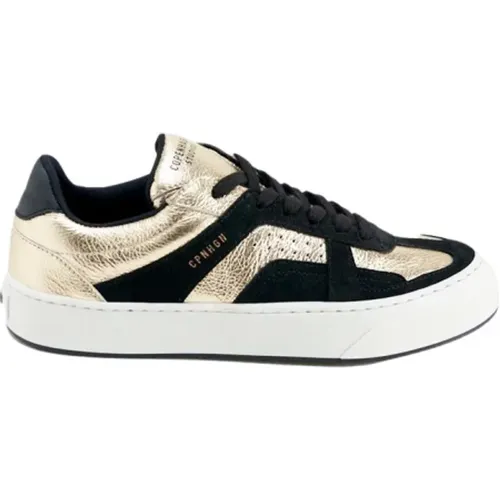 Gold sneakers , female, Sizes: 3 UK, 8 UK - Copenhagen Studios - Modalova