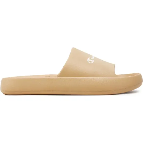 Weiche Slipper Slide Flip flops , Herren, Größe: 43 EU - Champion - Modalova