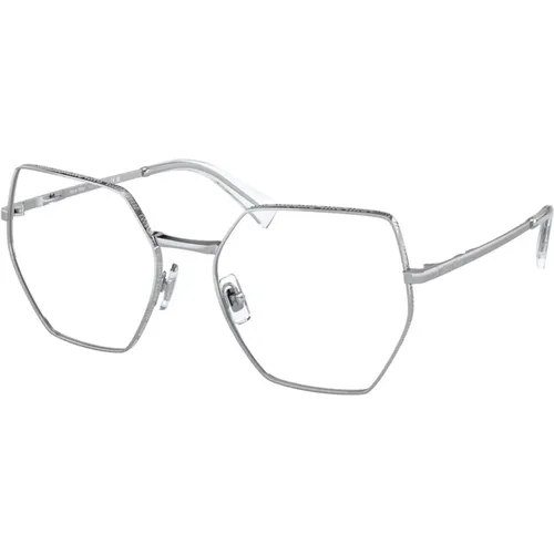 Eyewear frames VMU 50Vv , unisex, Sizes: 55 MM - Miu Miu - Modalova
