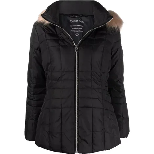 Fake Down Jacket , female, Sizes: L - Calvin Klein - Modalova