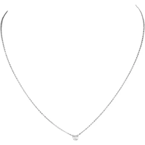 Pre-owned Silver necklaces , female, Sizes: ONE SIZE - Tiffany & Co. Pre-owned - Modalova