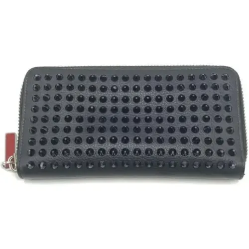 Pre-owned Wallets, female, , Size: ONE SIZE Pre-owned Canvas wallets - Christian Louboutin Pre-owned - Modalova