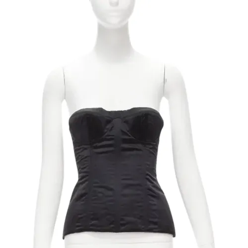Pre-owned Silk tops , female, Sizes: XS - Gucci Vintage - Modalova