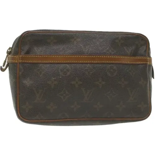 Pre-owned Canvas clutches , female, Sizes: ONE SIZE - Louis Vuitton Vintage - Modalova