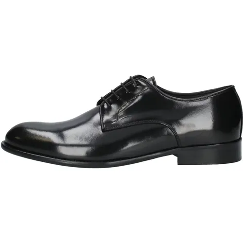 Mens Lace-Up Shoes Classic Style , male, Sizes: 9 UK - Exton - Modalova