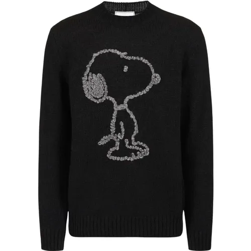 Round-neck Knitwear, male, , Size: L Crewneck Sweater - Iceberg - Modalova