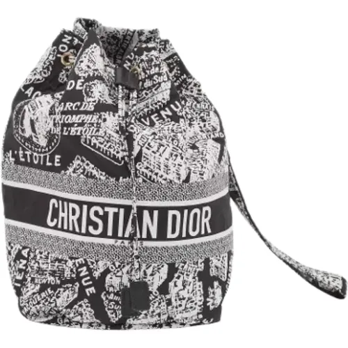 Pre-owned Bucket Bags, female, , Size: ONE SIZE Pre-owned Nylon dior-bags - Dior Vintage - Modalova