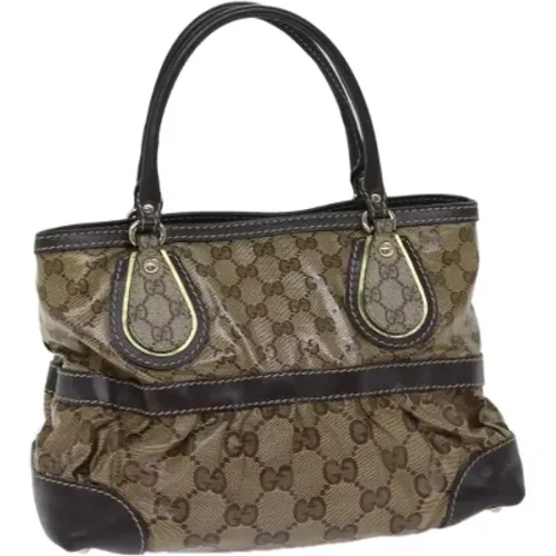 Pre-owned Shoulder Bags, female, , Size: ONE SIZE Pre-owned Canvas gucci-bags - Gucci Vintage - Modalova