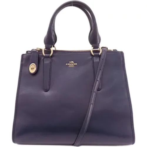 Pre-owned Tote Bags, female, , Size: ONE SIZE Pre-owned Leather totes - Coach Pre-owned - Modalova