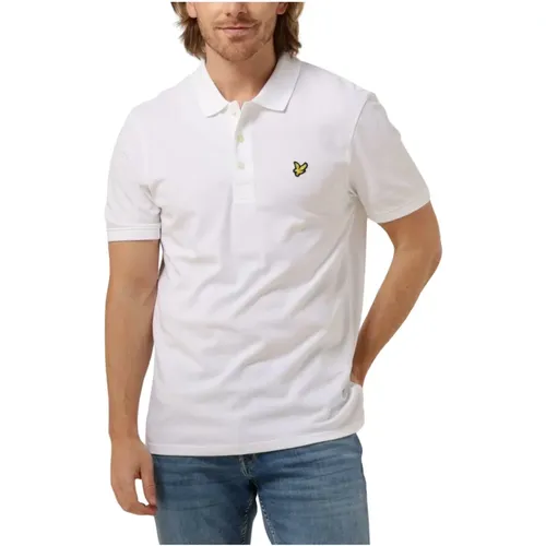 Herren Polo T-shirt Plain Polo Shirt , Herren, Größe: XL - Lyle & Scott - Modalova