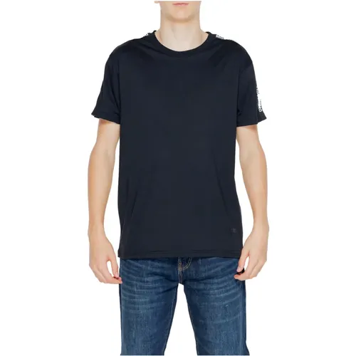 Herren T-Shirt Frühling/Sommer Kollektion 100% Baumwolle , Herren, Größe: XL - Moschino - Modalova