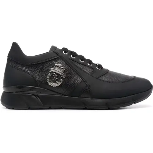 Elegant Sneakers Crest , male, Sizes: 11 UK - Billionaire - Modalova