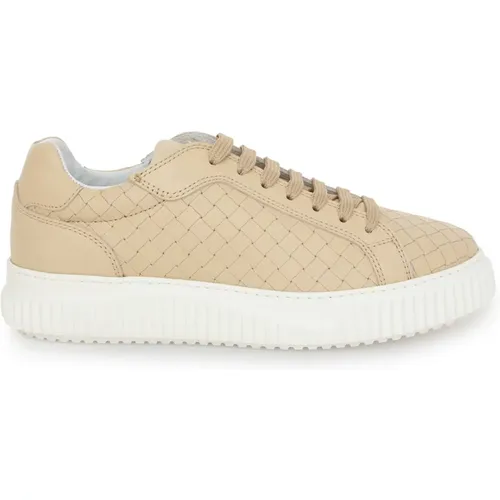 Leather City Sneakers , female, Sizes: 3 UK, 4 UK - Voile blanche - Modalova