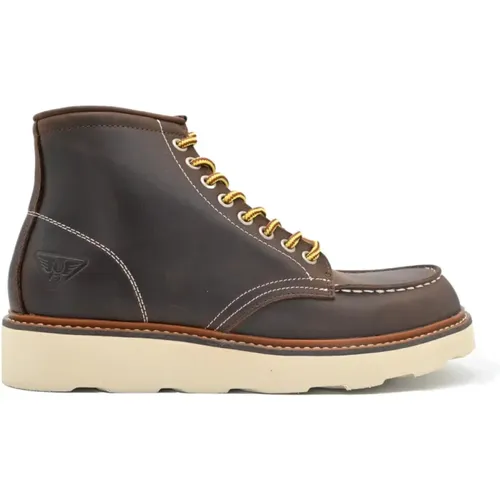 Leder Mid Oakland Stiefel , Herren, Größe: 44 EU - Docksteps - Modalova