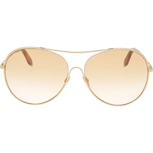 Stilvolle Loop Round Sonnenbrille , Damen, Größe: ONE Size - Victoria Beckham - Modalova