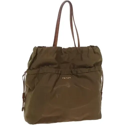 Pre-owned Tote Bags, female, , Size: ONE SIZE Pre-owned Nylon prada-bags - Prada Vintage - Modalova