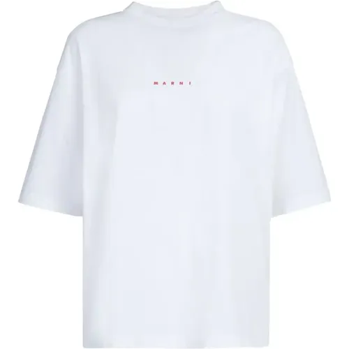 Women's Clothing T-Shirts & Polos Ss24 , female, Sizes: XS, 2XS - Marni - Modalova