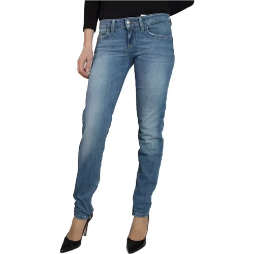 Skinny Jeans mit Reißverschluss , Damen, Größe: W26 - Liu Jo - Modalova