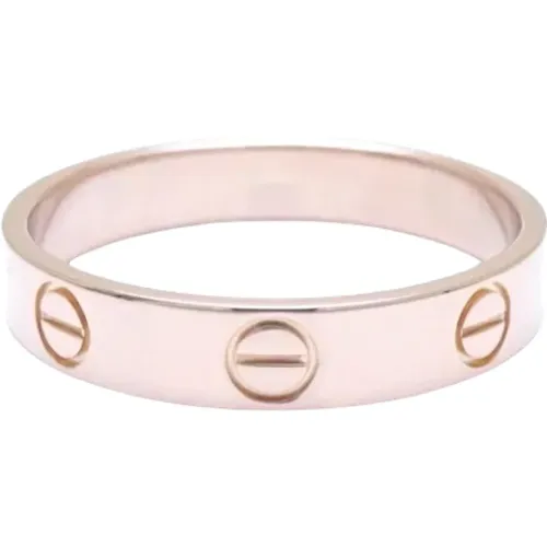 Pre-owned Metal rings , female, Sizes: ONE SIZE - Cartier Vintage - Modalova