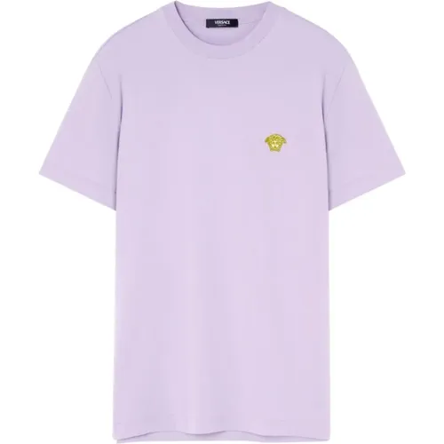 T-Shirts, male, , Size: 2XL Medusa T-Shirt - Versace - Modalova