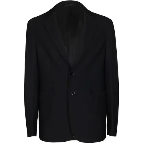 Blazers, male, , Size: M Jacket - Giorgio Armani - Modalova