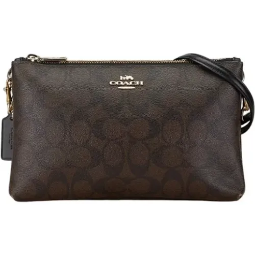 Pre-owned Cross Body Bags, female, , Size: ONE SIZE Pre-owned Leather shoulder-bags - Coach Pre-owned - Modalova