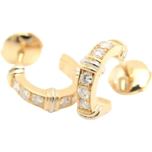 Pre-owned Jewellery, female, , Size: ONE SIZE Pre-owned Metal earrings - Cartier Vintage - Modalova