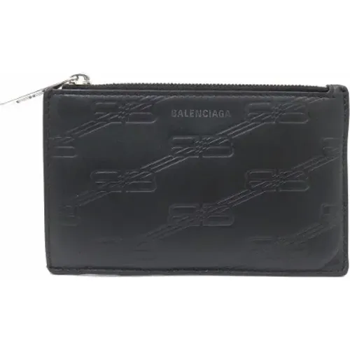 Pre-owned Wallets, female, , Size: ONE SIZE Pre-owned Leather wallets - Balenciaga Vintage - Modalova