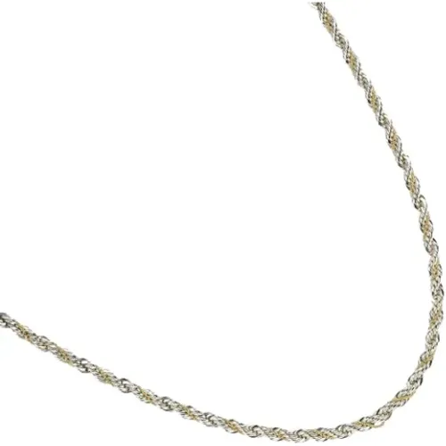 Pre-owned Jewellery, female, , Size: ONE SIZE Pre-owned Gold necklaces - Tiffany & Co. Pre-owned - Modalova