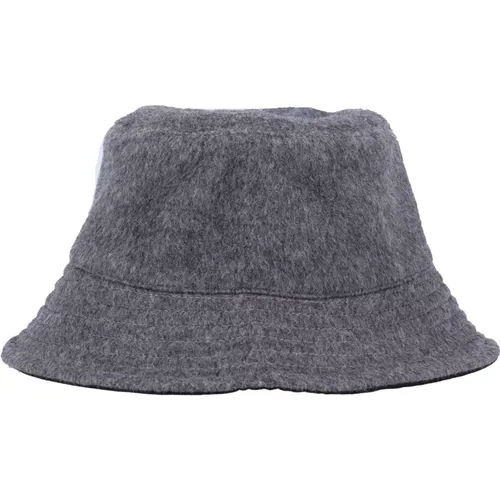 Hats, unisex, , Size: ONE SIZE Island Grey Bucket Hat Stylish Cozy - Our Legacy - Modalova