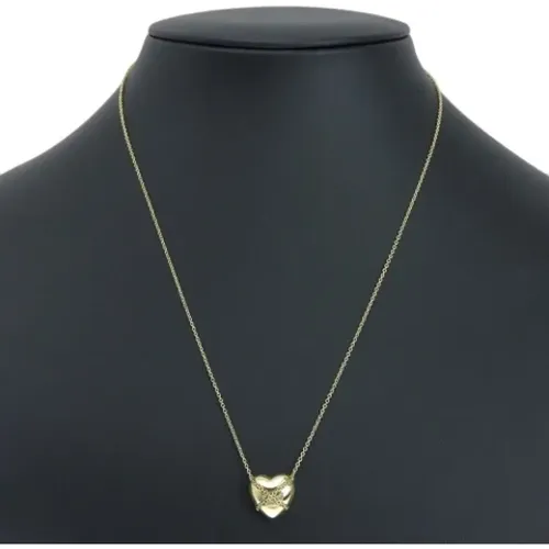 Pre-owned Jewellery, female, , Size: ONE SIZE Pre-owned Gold necklaces - Tiffany & Co. Pre-owned - Modalova