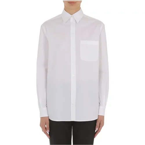 Weiße Hemden für Herren , Damen, Größe: XS - Moschino - Modalova